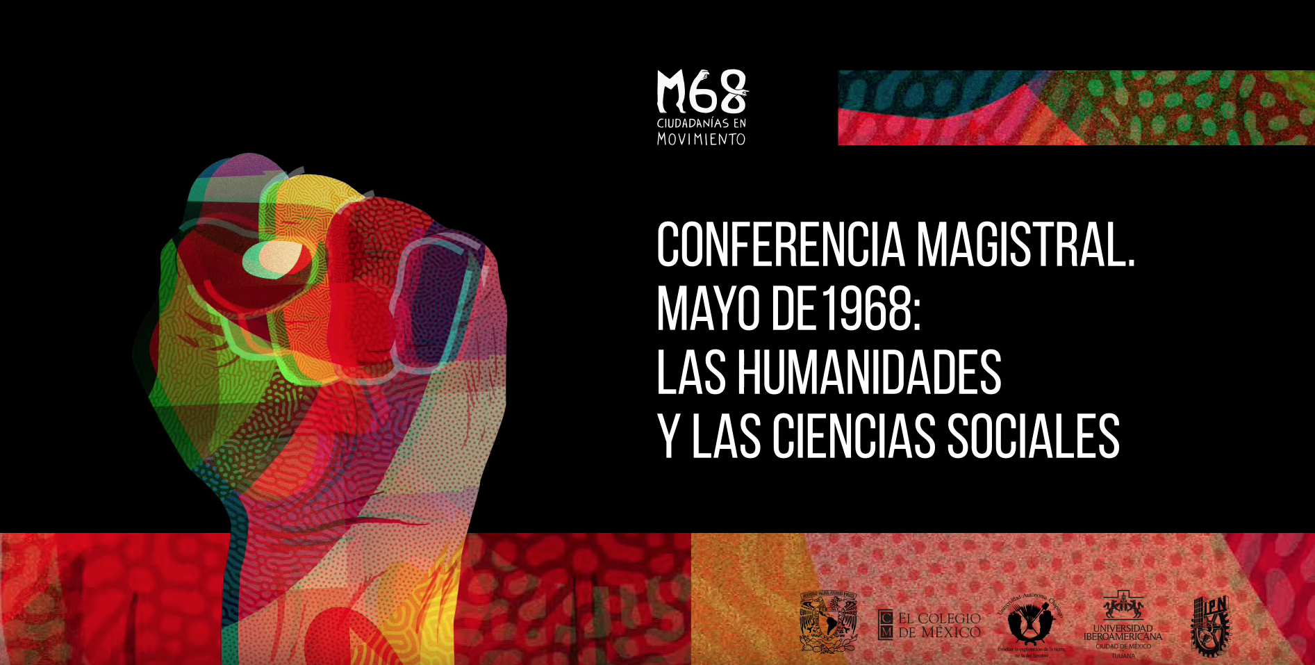 Conferencia Magistral Mayo de 1968: Las Humanidades y las Ciencias Sociales